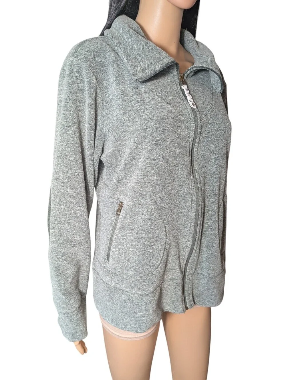 Lole Sage Green Fleece Full Zip